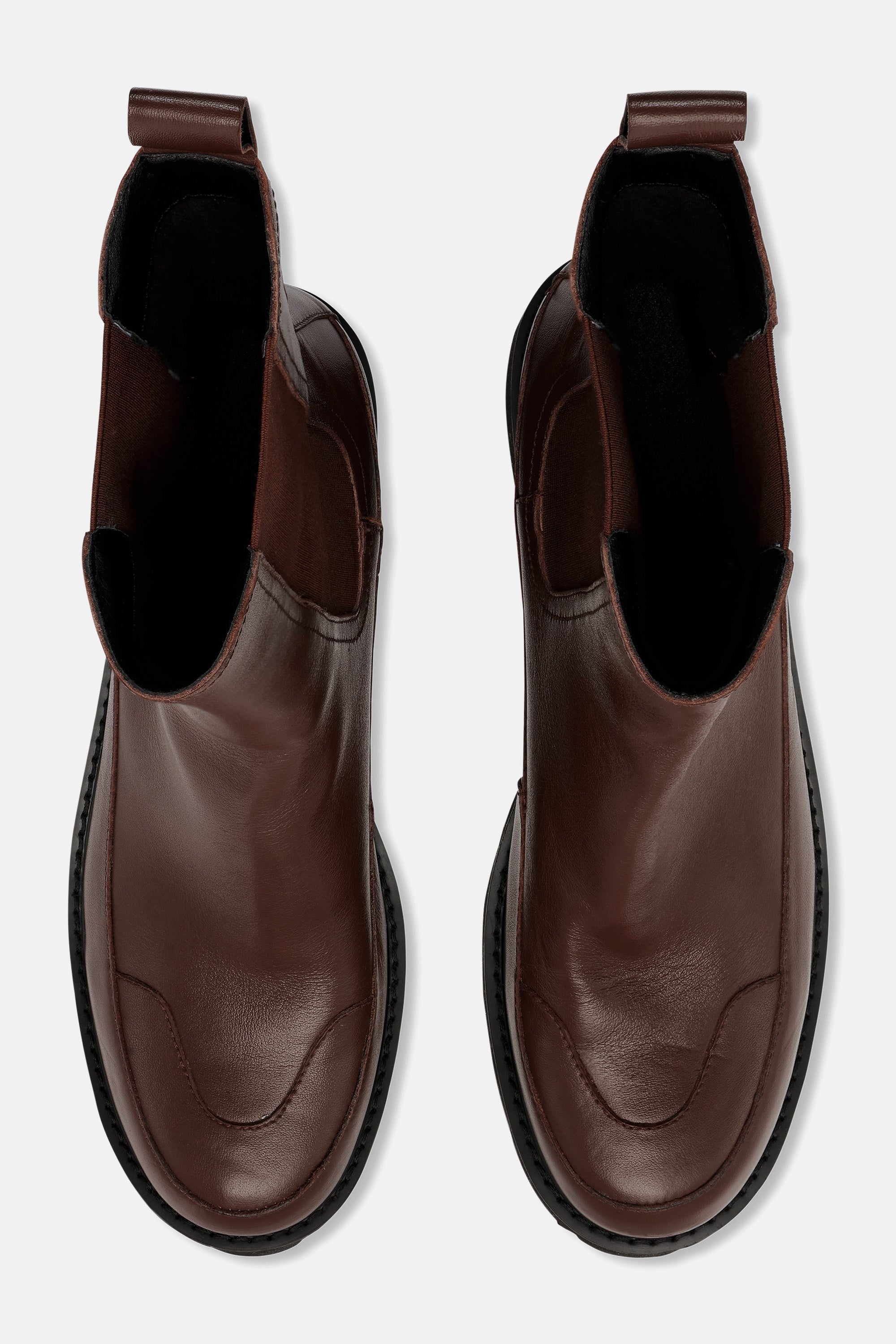 Ilse Jacobsen Hornbæk Footwear Calf Length Boots Boots 249 Dark Cognac